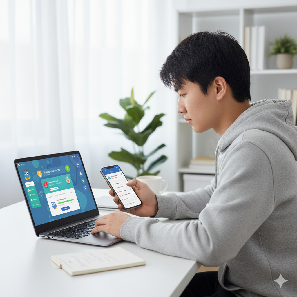 Blog post about Duolingo tips